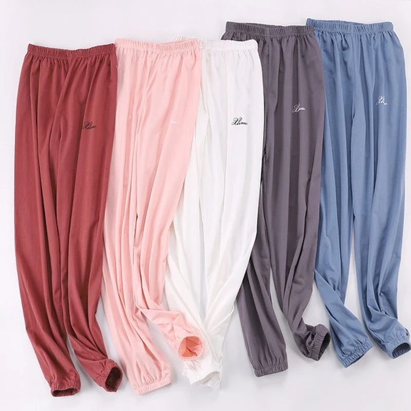 Plus Size Cotton Pajama Pants