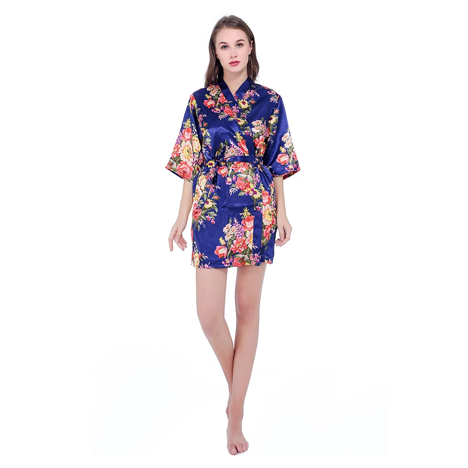 Silk Satin Bridal Robe
