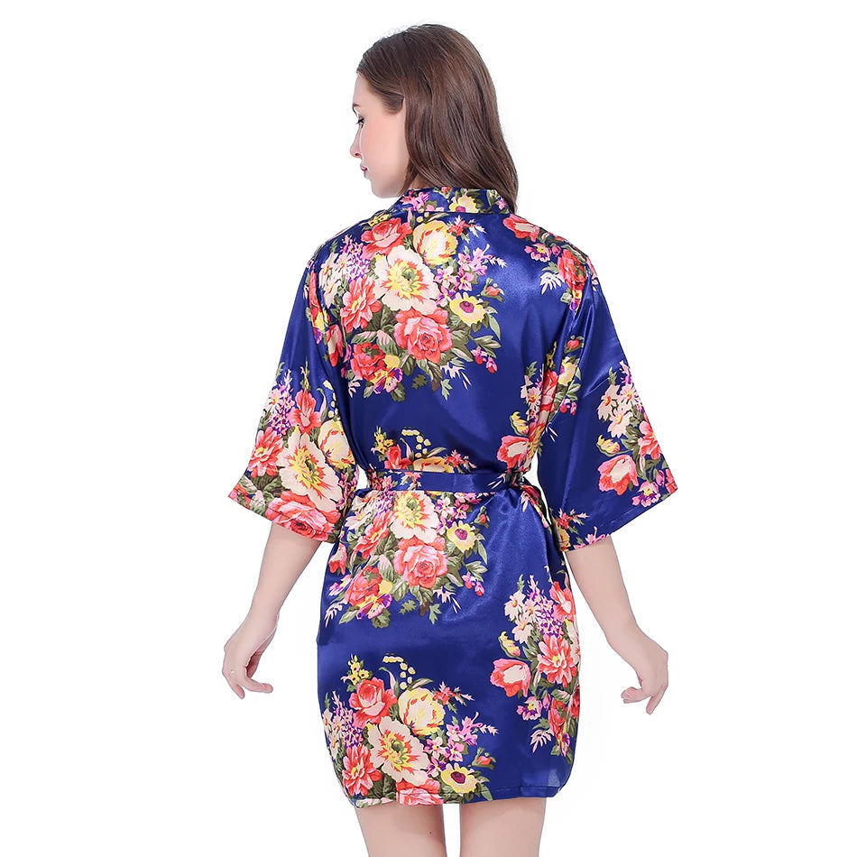 Silk Satin Bridal Robe
