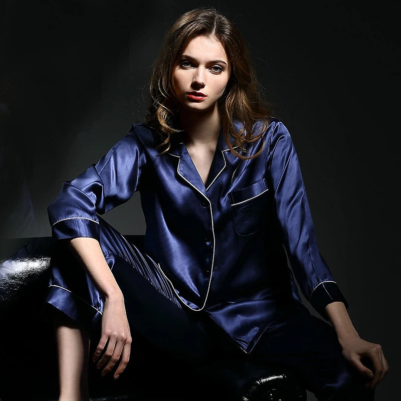 Silk Satin Pajama Set