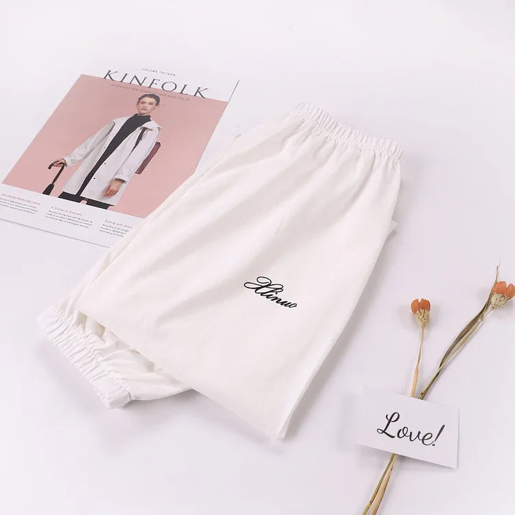 Plus Size Cotton Pajama Pants