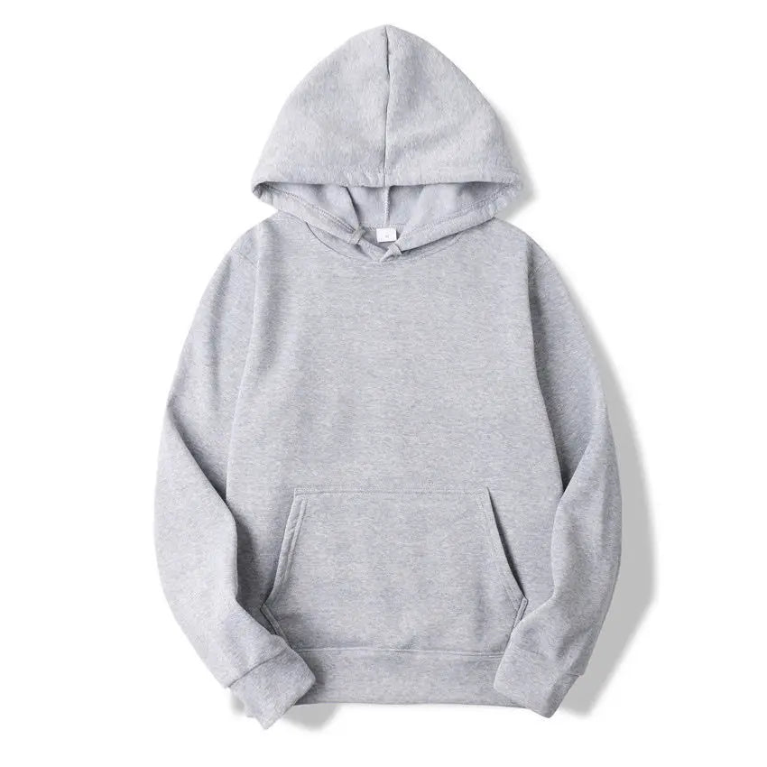 Gray Fleece Hoodie