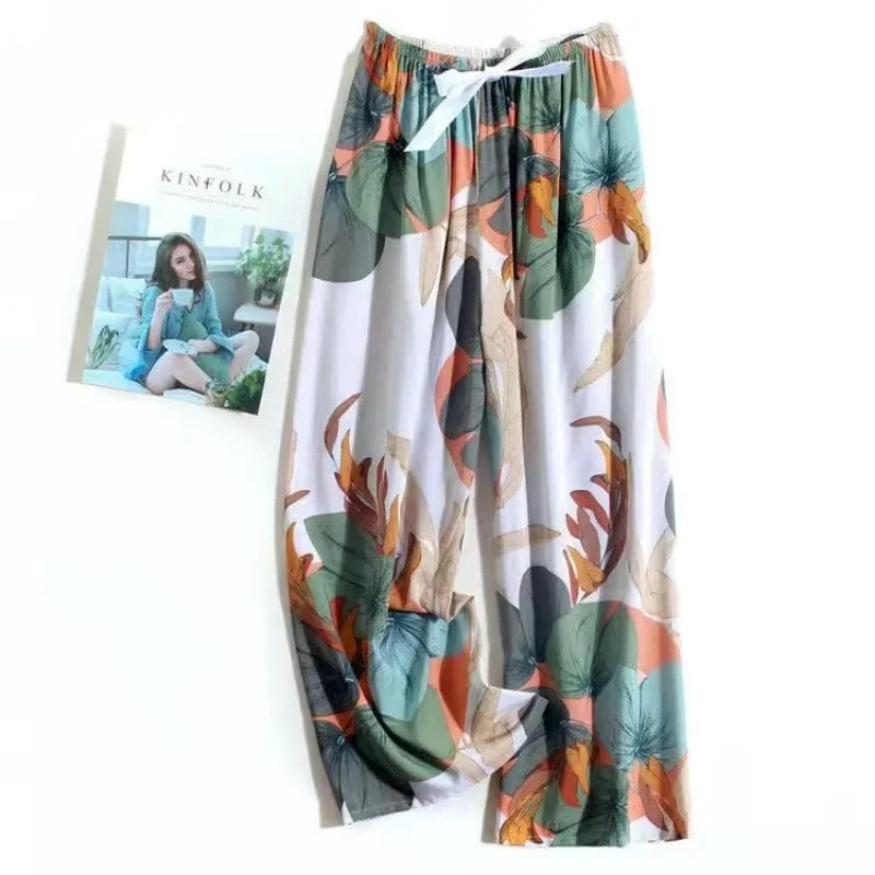 Plaid Cotton Sleep Pants