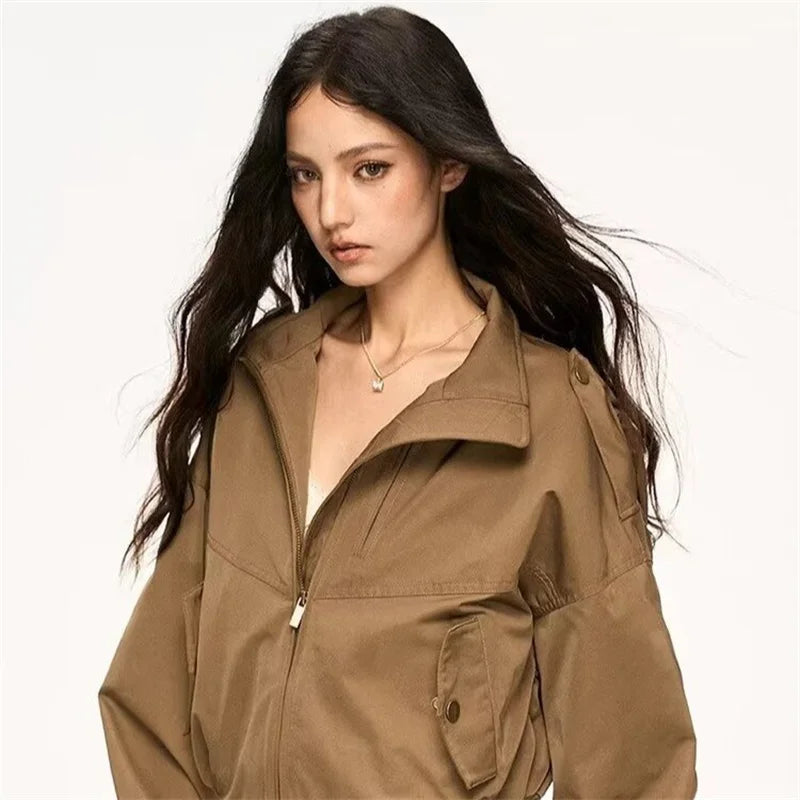 Oversized American Retro Jacket