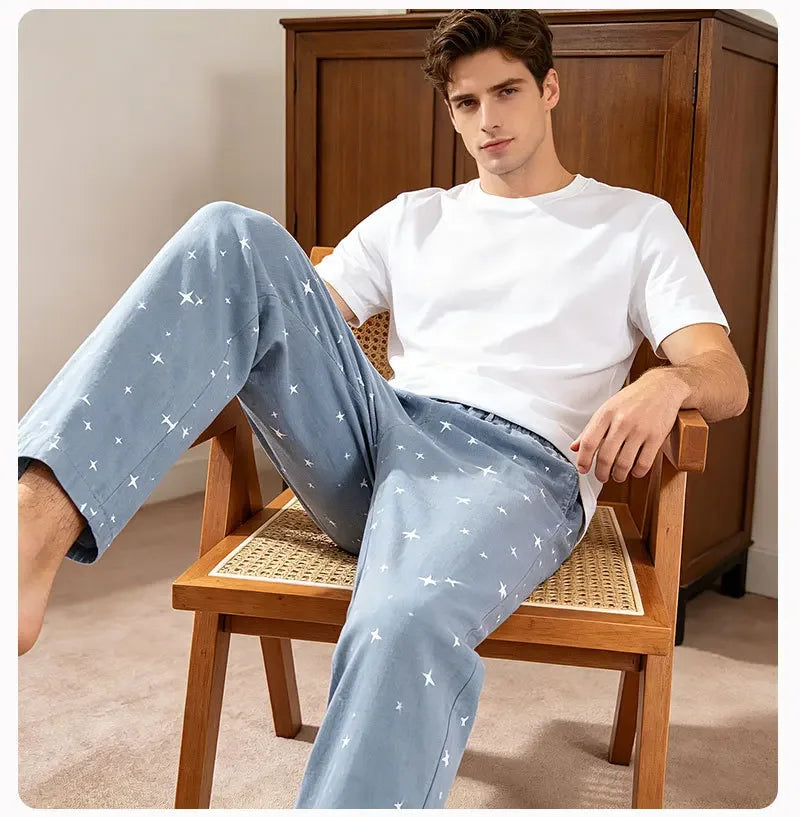 Star Print Sleep Pants