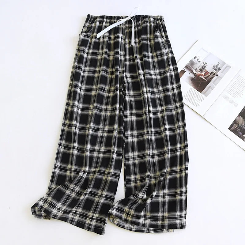 Plus Size Satin Pajama Pants