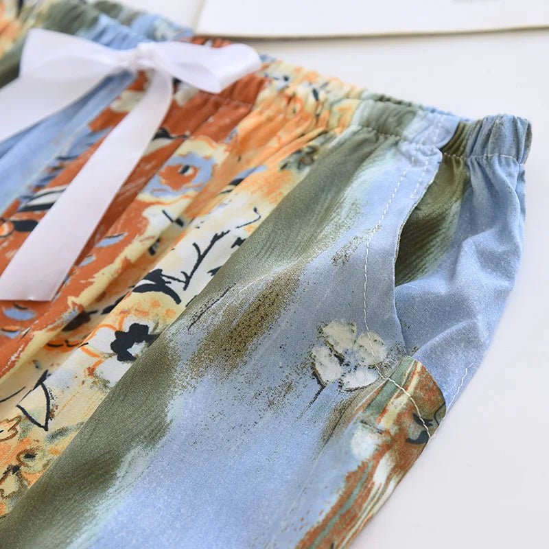 Plus Size Satin Pajama Pants