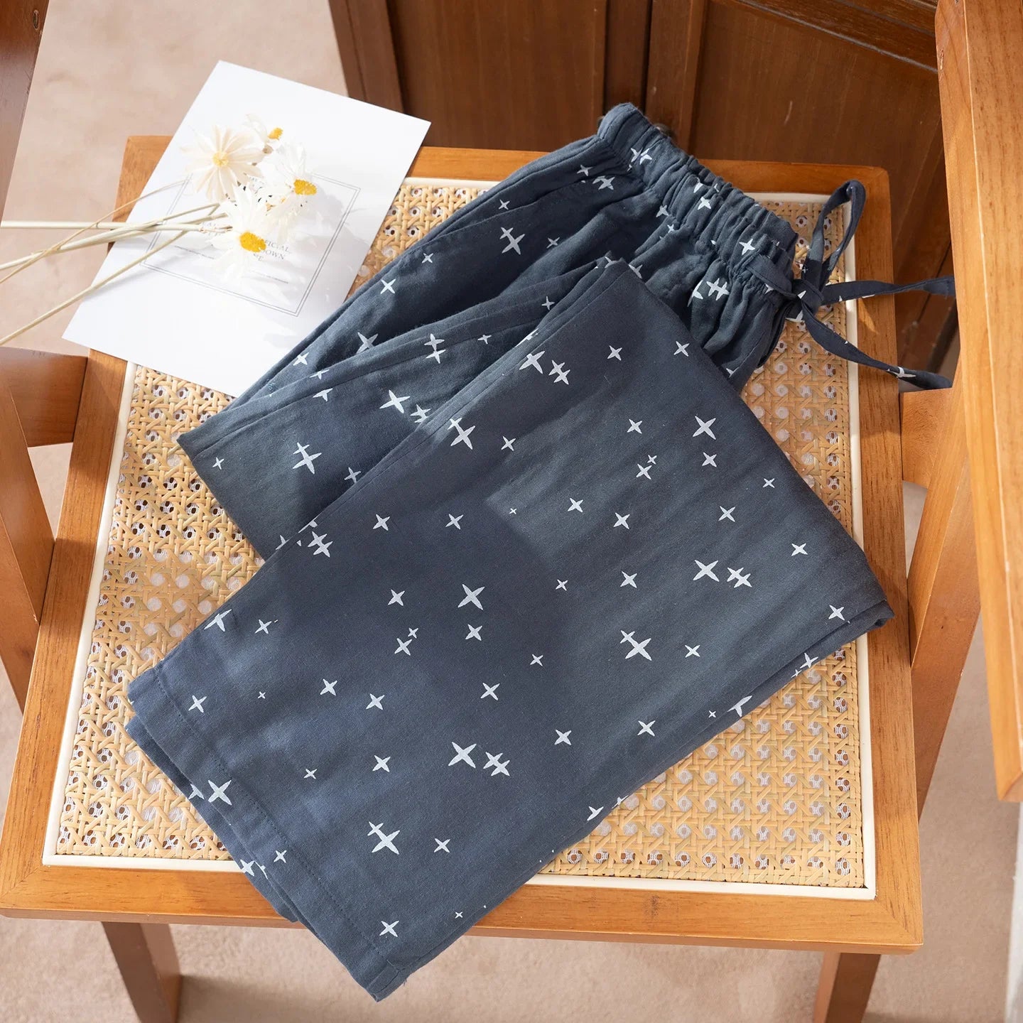 Star Print Sleep Pants