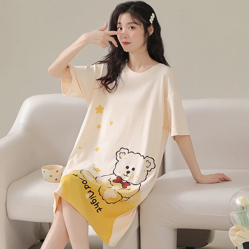 Luxury Silk Lace Nightdress