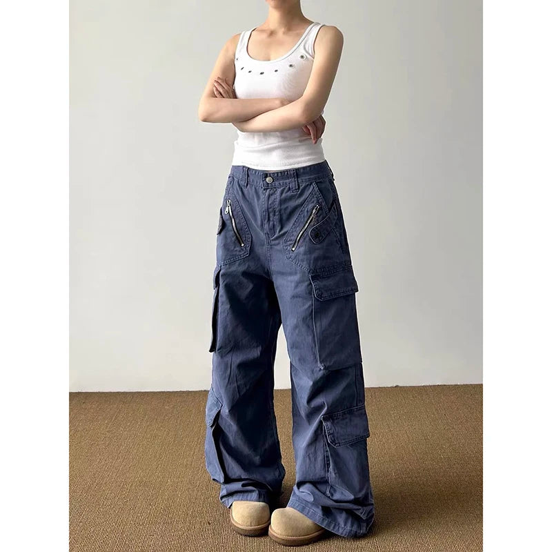 Gothic Y2K Baggy Cargo Jeans