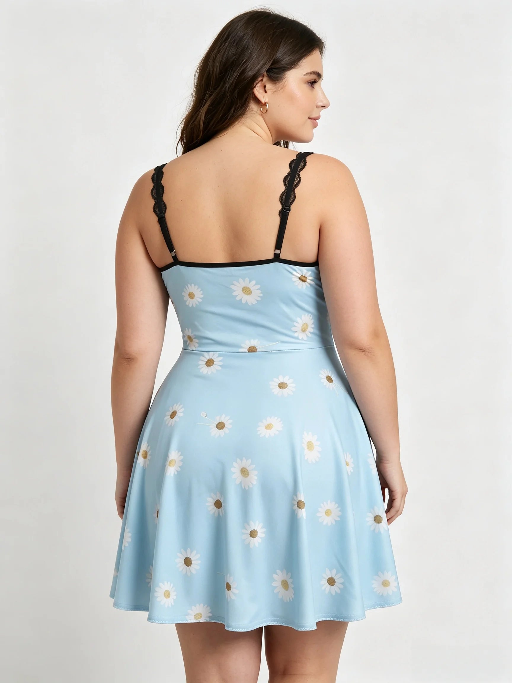 Daisy Lace Trim Nightgown