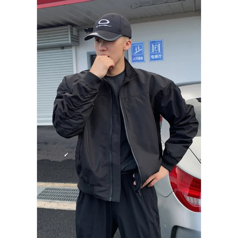 Oversized Moto Bomber Jacket