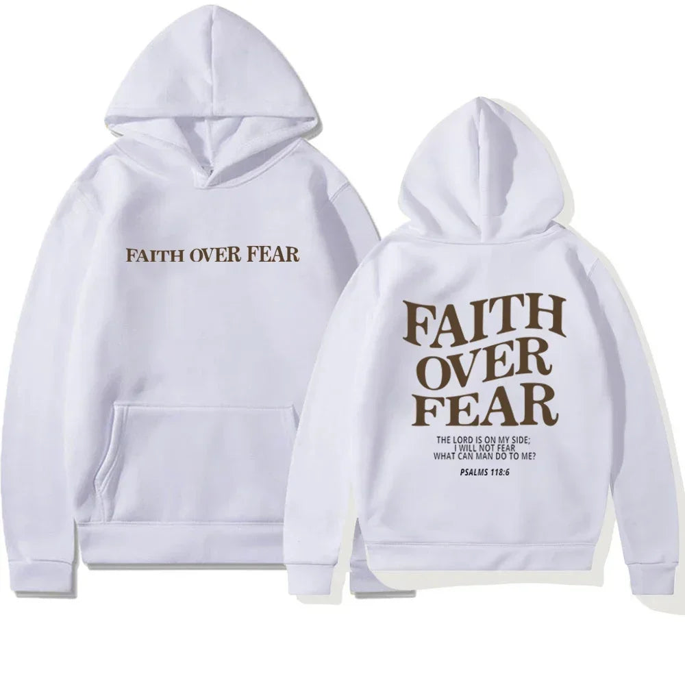 Faith Overcomes Fear Hoodie