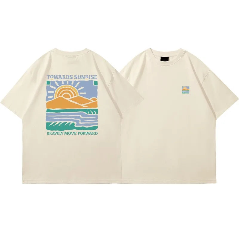 Retro Pattern Graphic Tee
