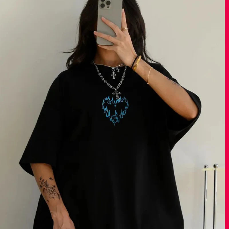 Pink Leopard Graphic Tee