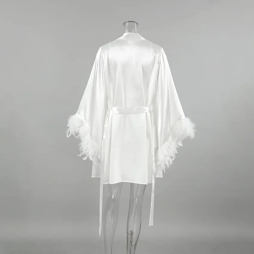 Luxury Silk Satin Robe