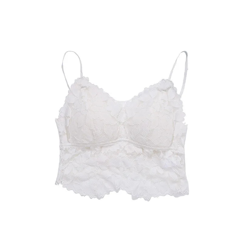 Gothic Lace Trim Camisole