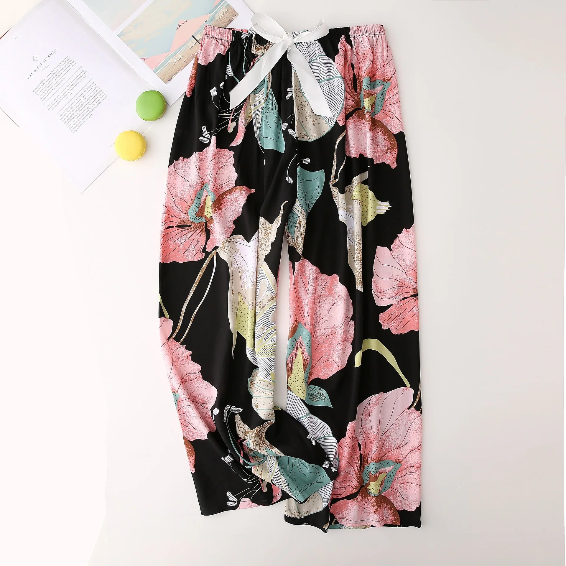 Cotton Crepe Lounge Pants