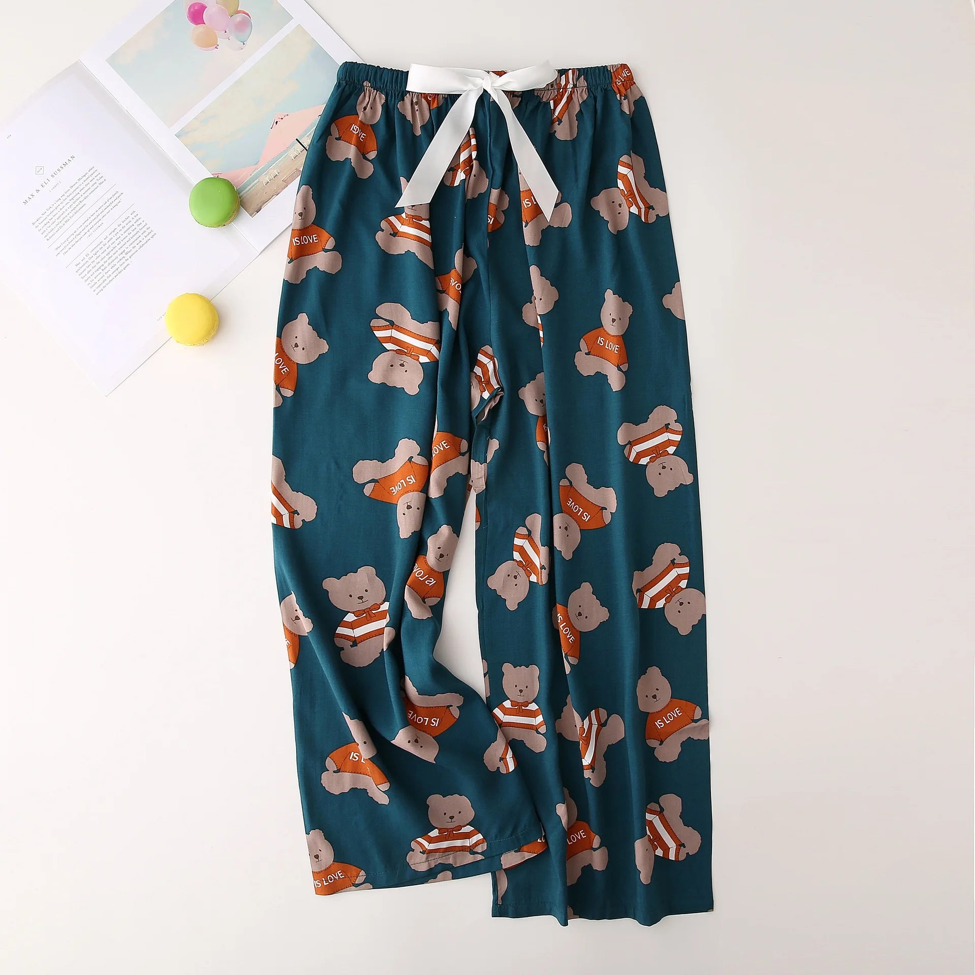 Cotton Crepe Lounge Pants