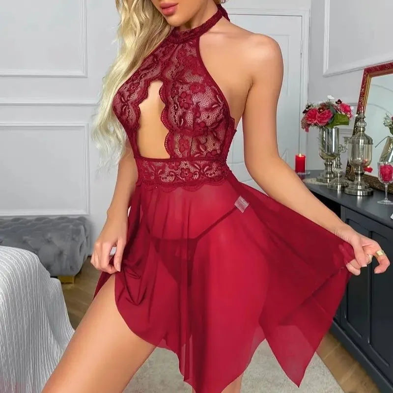 Lace Babydoll Robe