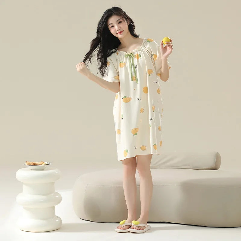 Plus Size Cotton Sleepshirt