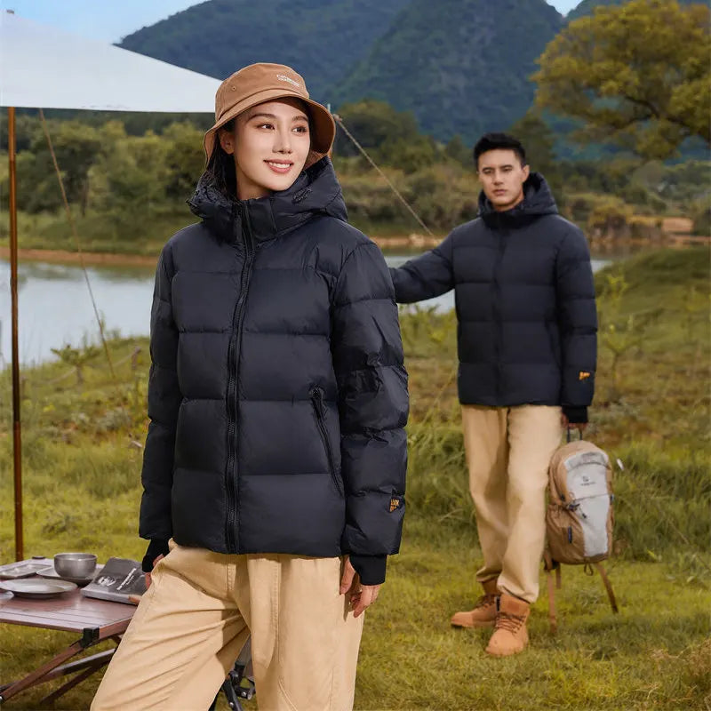 Men's Women's High-end Down Jackets Autumn Winter Outdoor Sports Travel Warm Jackets Couples