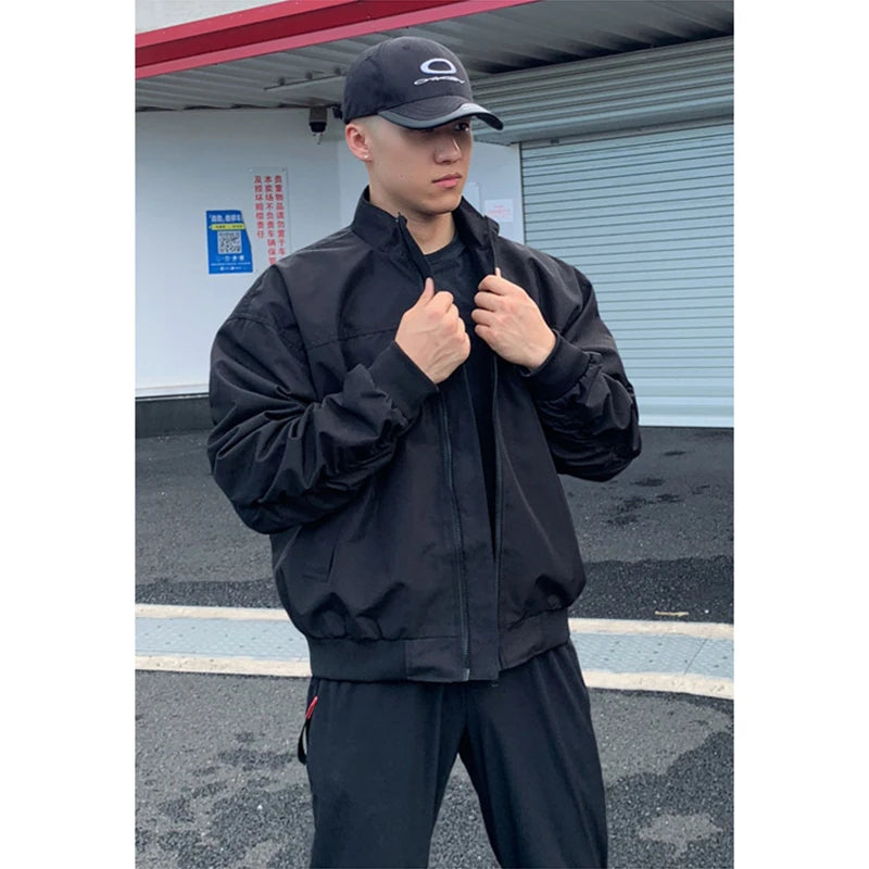 Oversized Moto Bomber Jacket