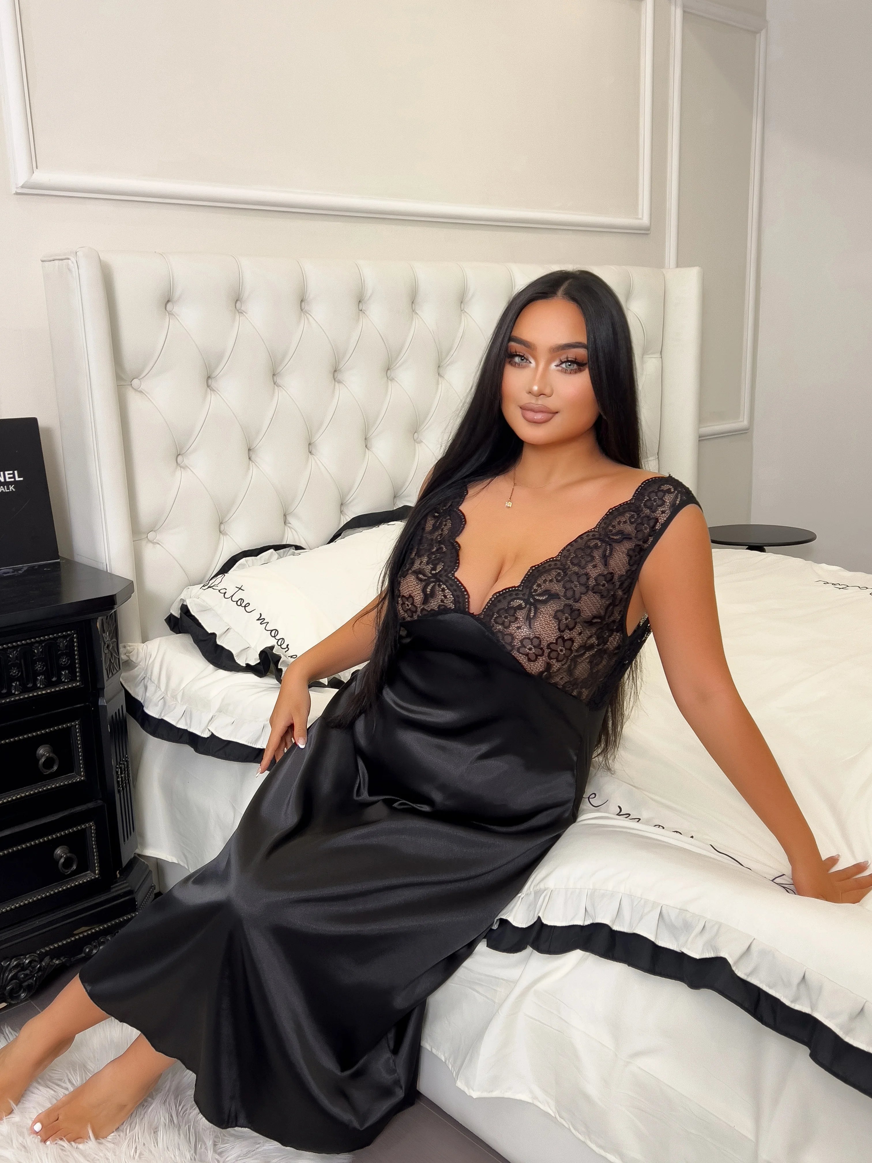 Plus Size Printed Nightgown