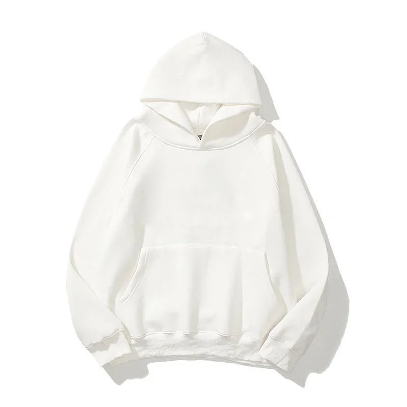 Unisex Solid Color Hoodie