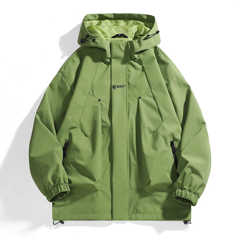 Waterproof Hooded Windbreaker