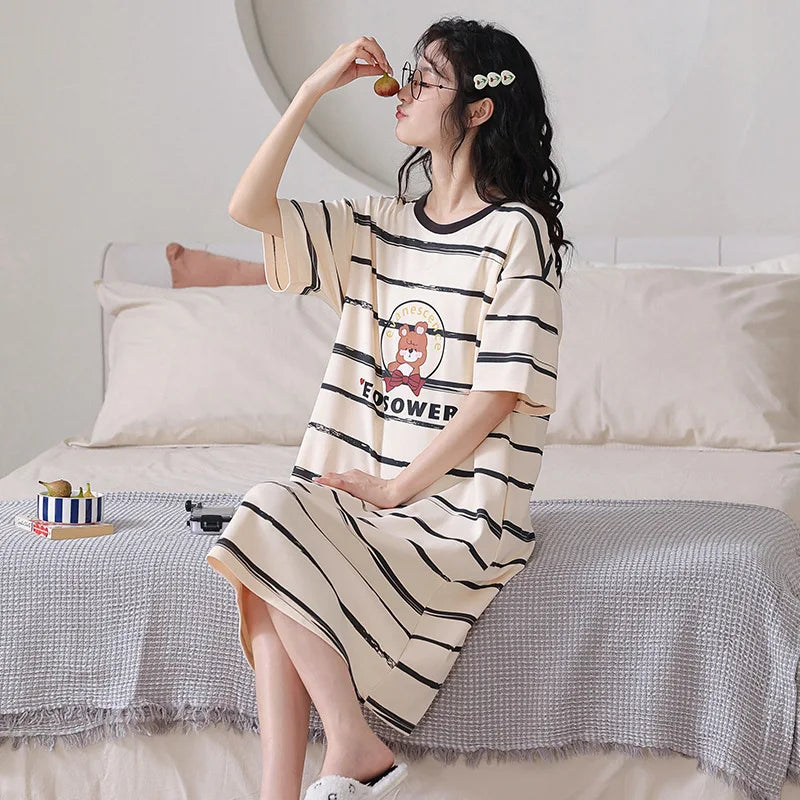 Soft Satin Sleep Dress