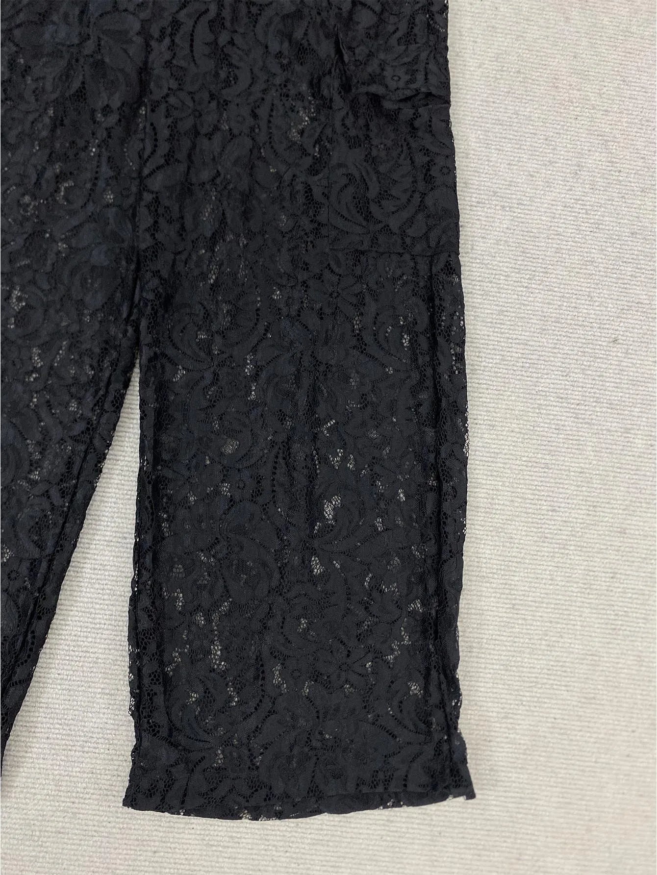 Coquette Lace Cargo Pants