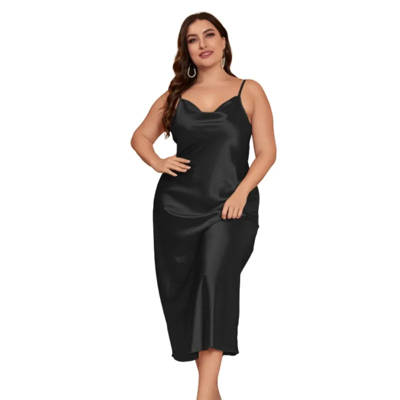 Plus Size Printed Sleep Dress