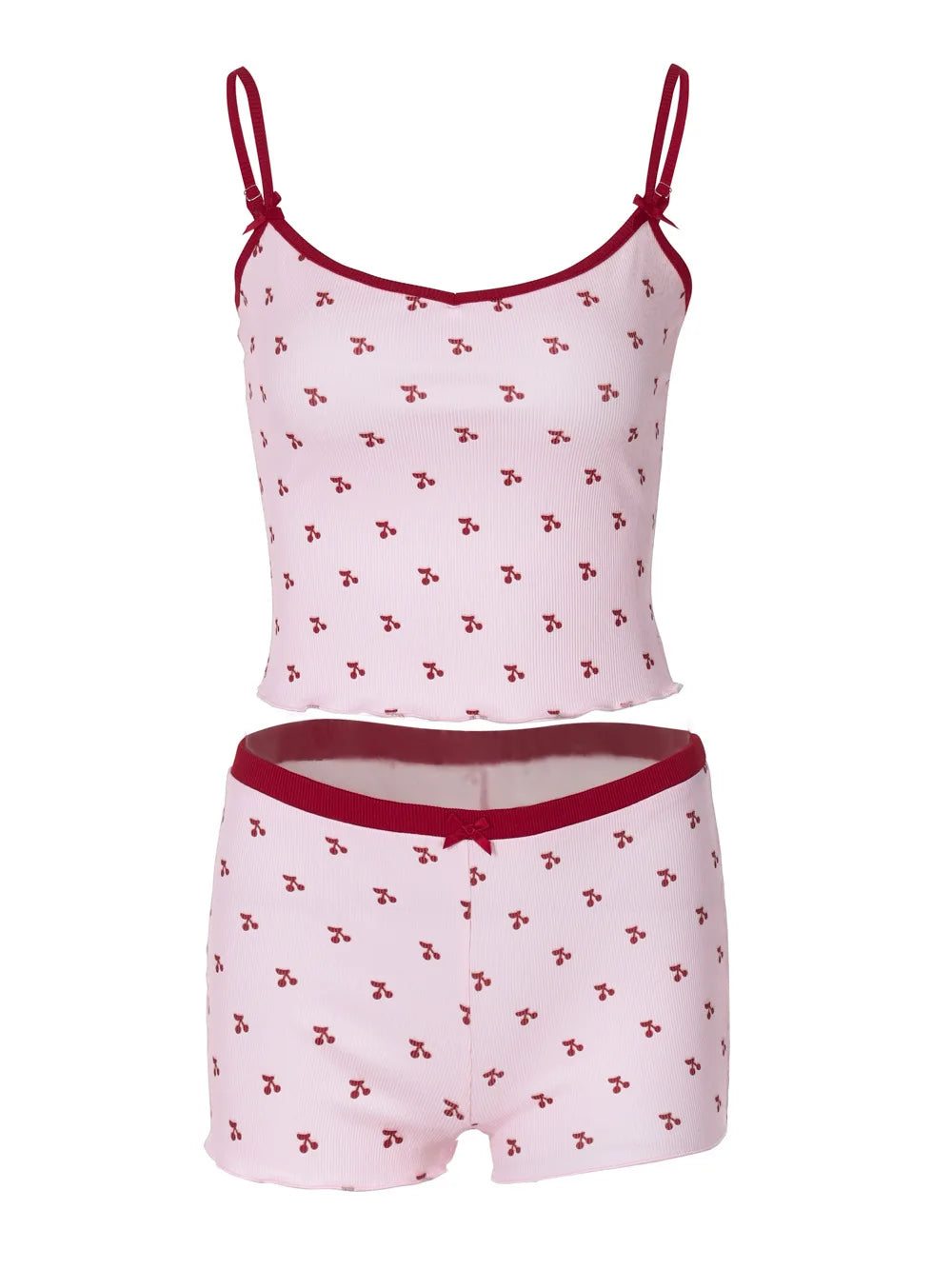Floral Satin Cami Pajama Set