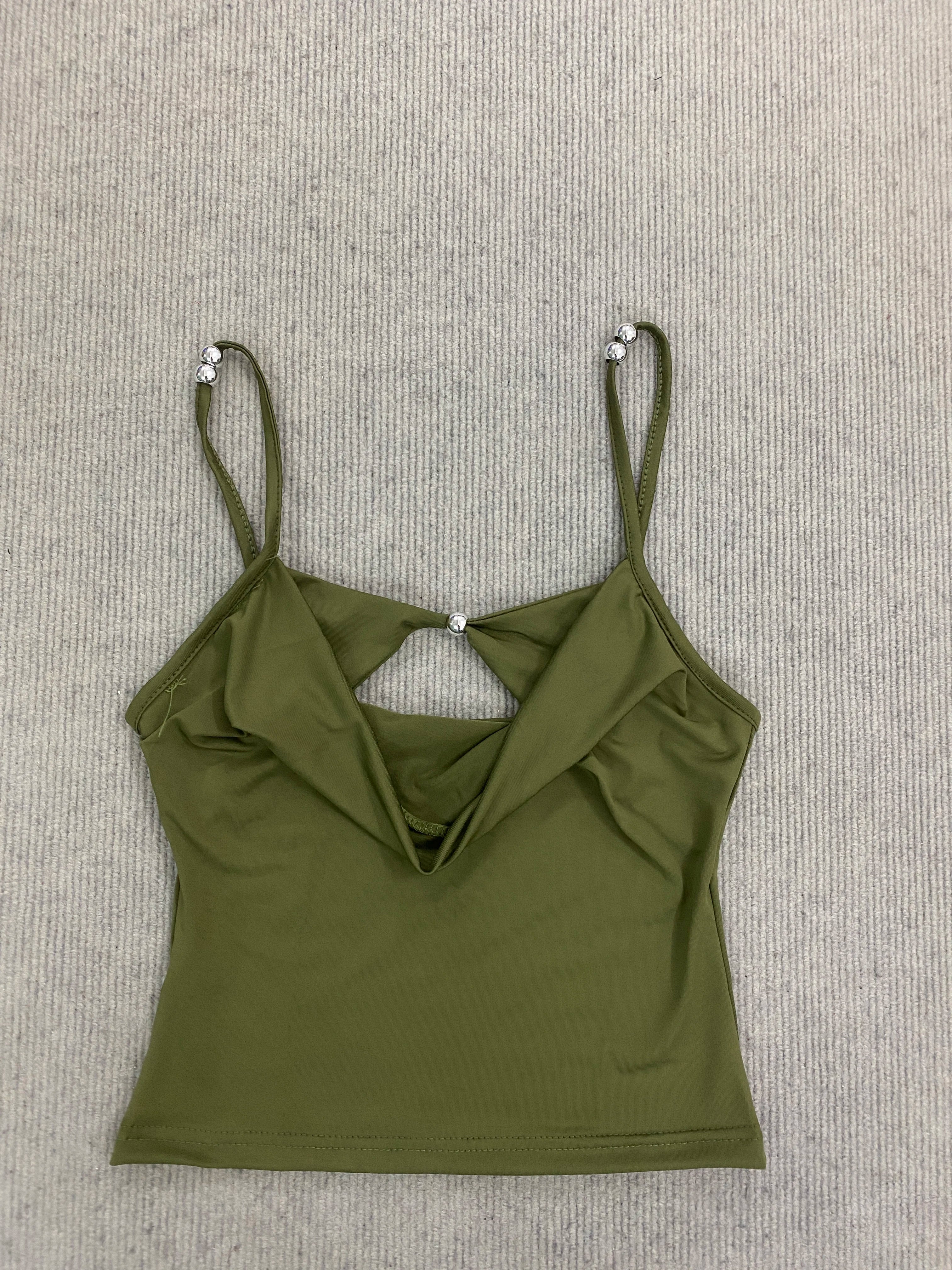 Hollow Out Sleeveless Top