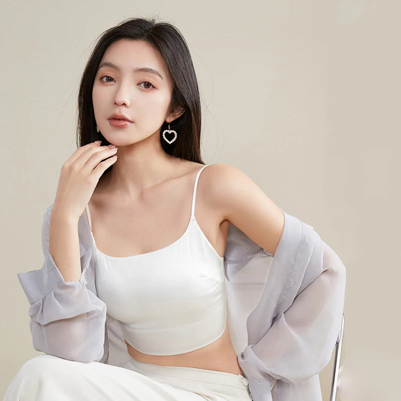 Silk Cami Bra Top