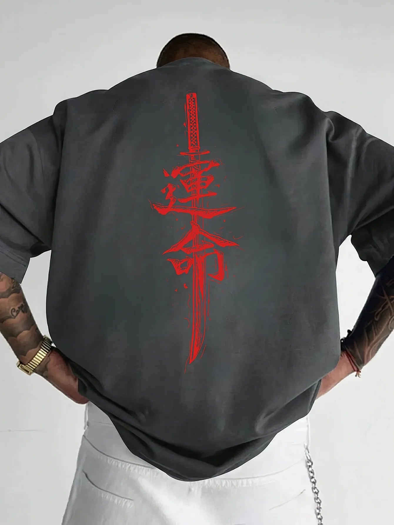 Samurai Sword Graphic Tee