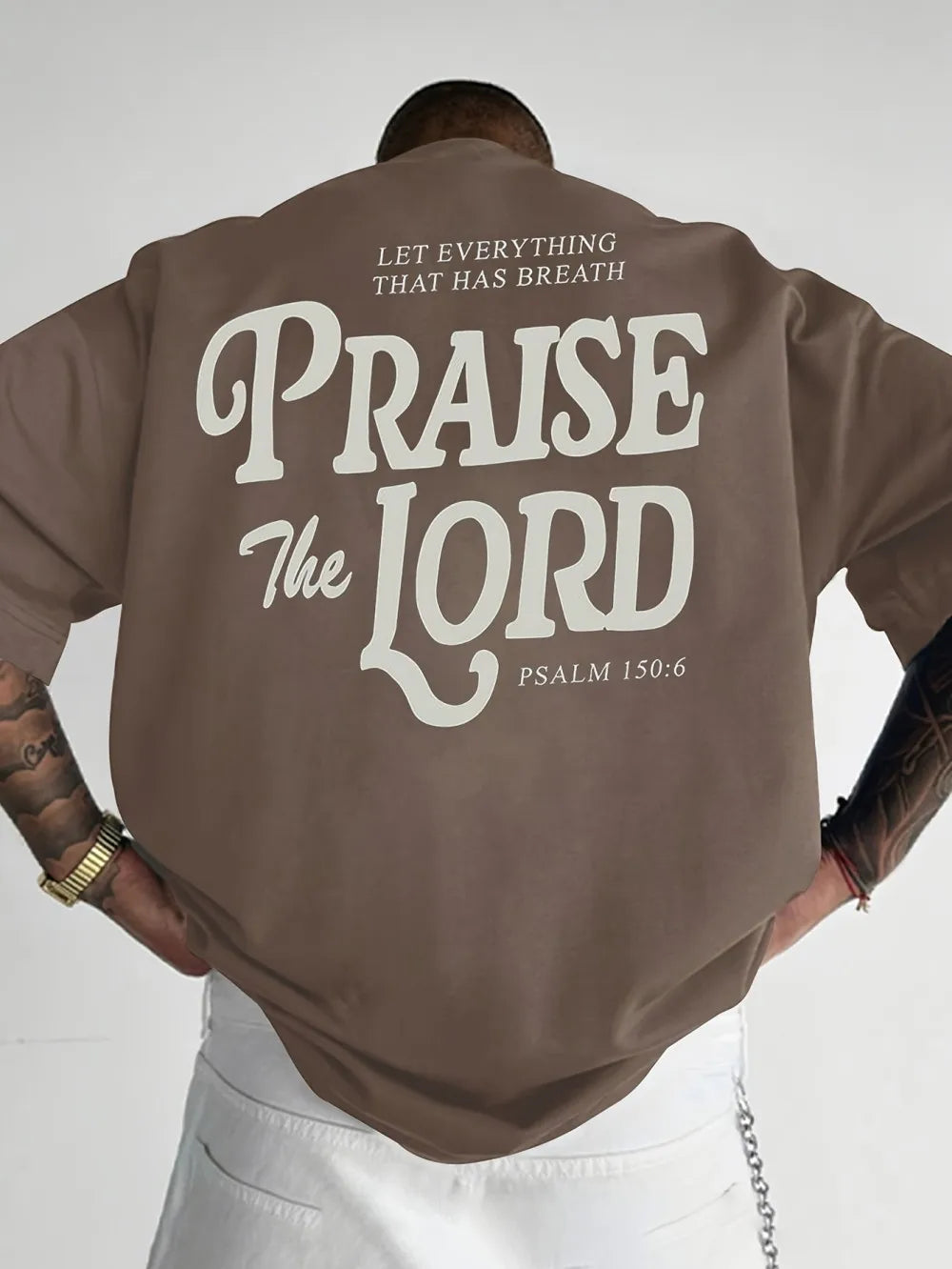 Large Letter Graphic Tee