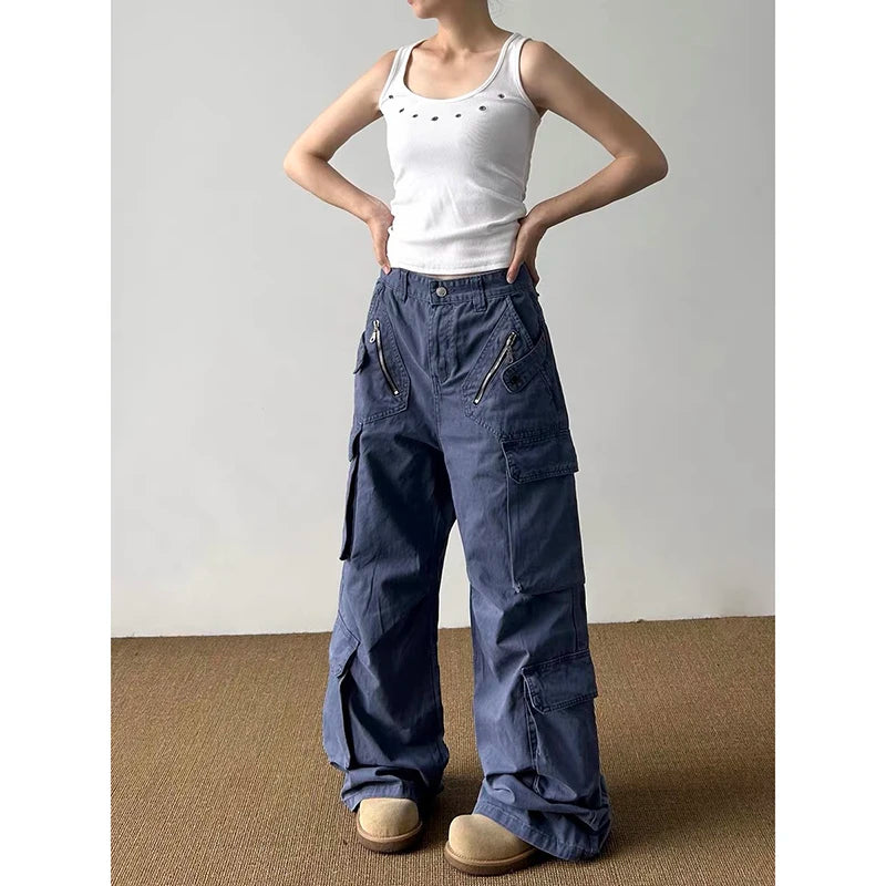 Gothic Y2K Baggy Cargo Jeans