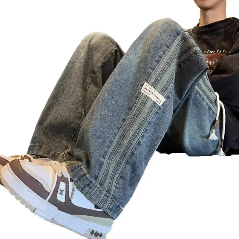Loose Straight-Leg Jeans