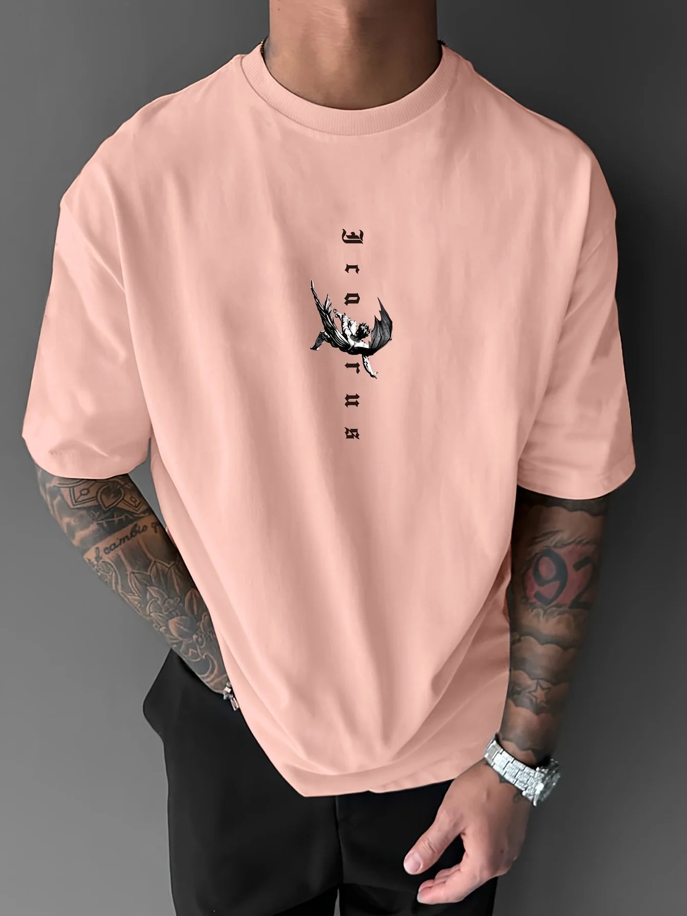 Fun Letter Print Tee