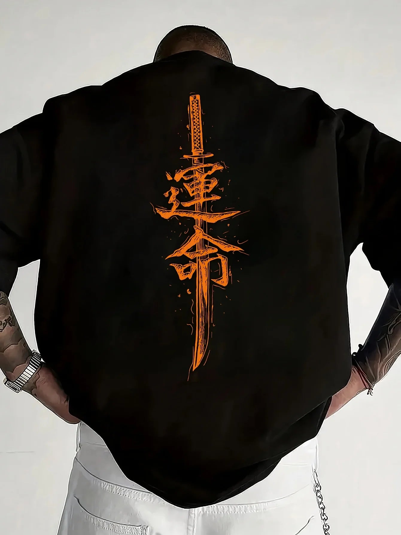 Samurai Sword Graphic Tee