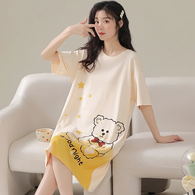 Soft Satin Sleep Dress