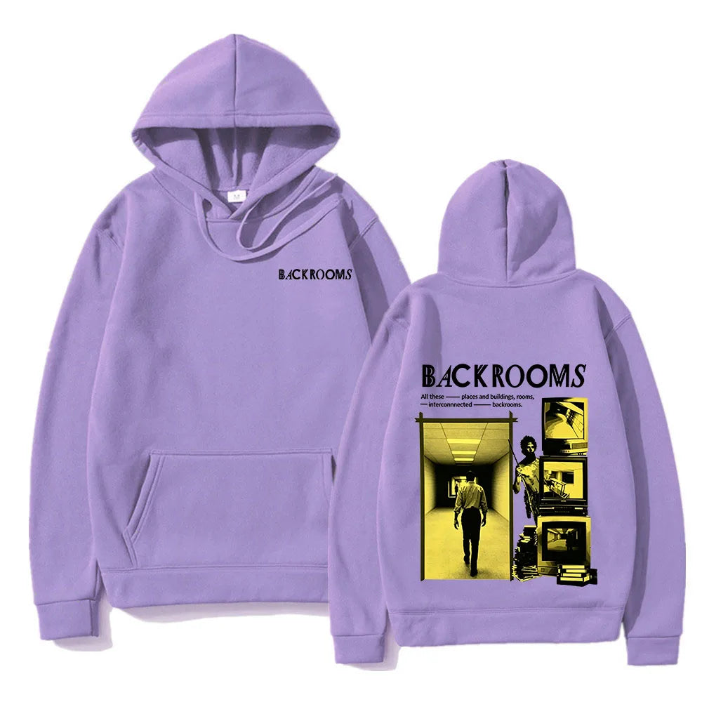 Backrooms Graphic Streetwear Hoodie