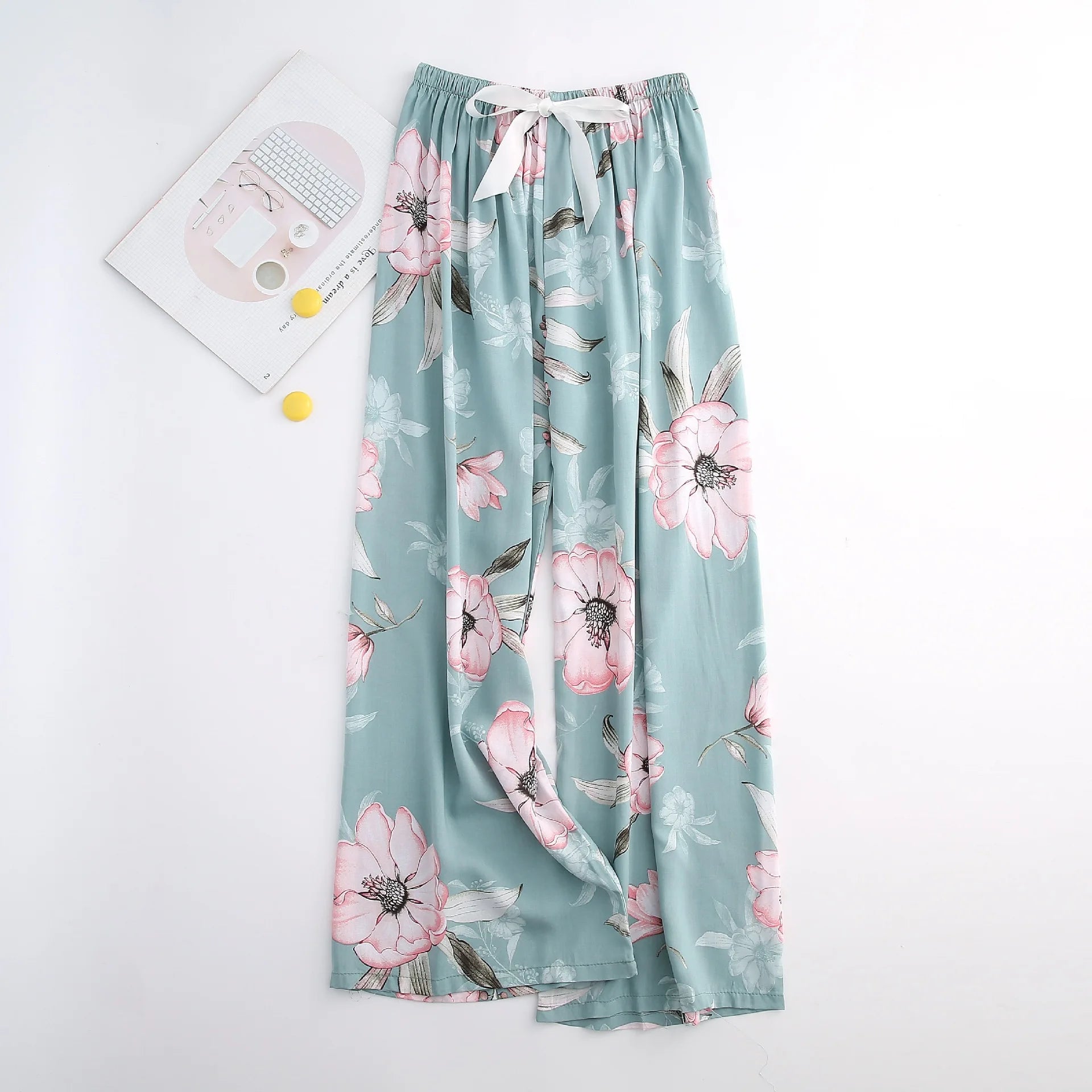 Cotton Crepe Lounge Pants