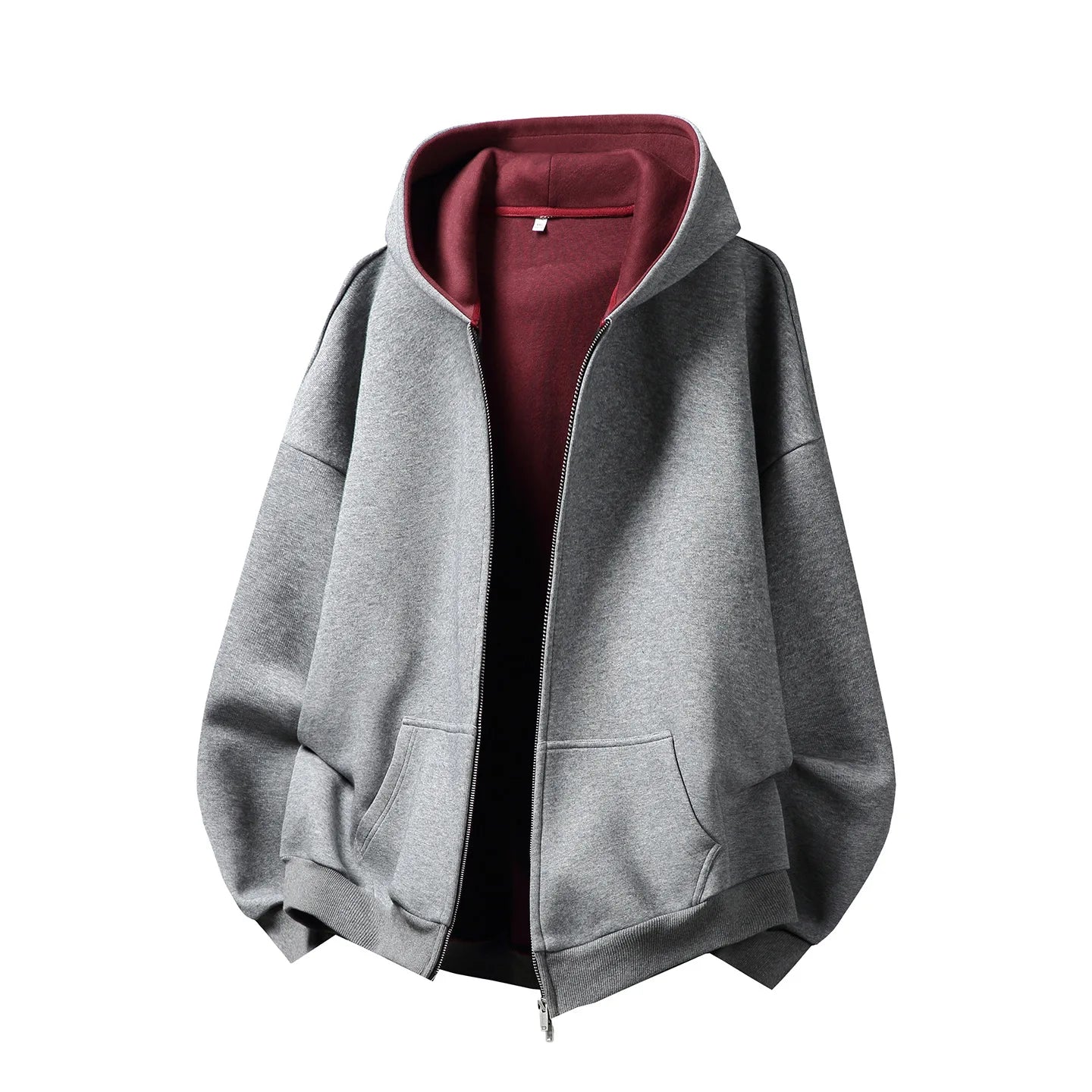 Heavyweight Color-Contrast Hoodie