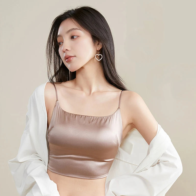Silk Cami Bra Top