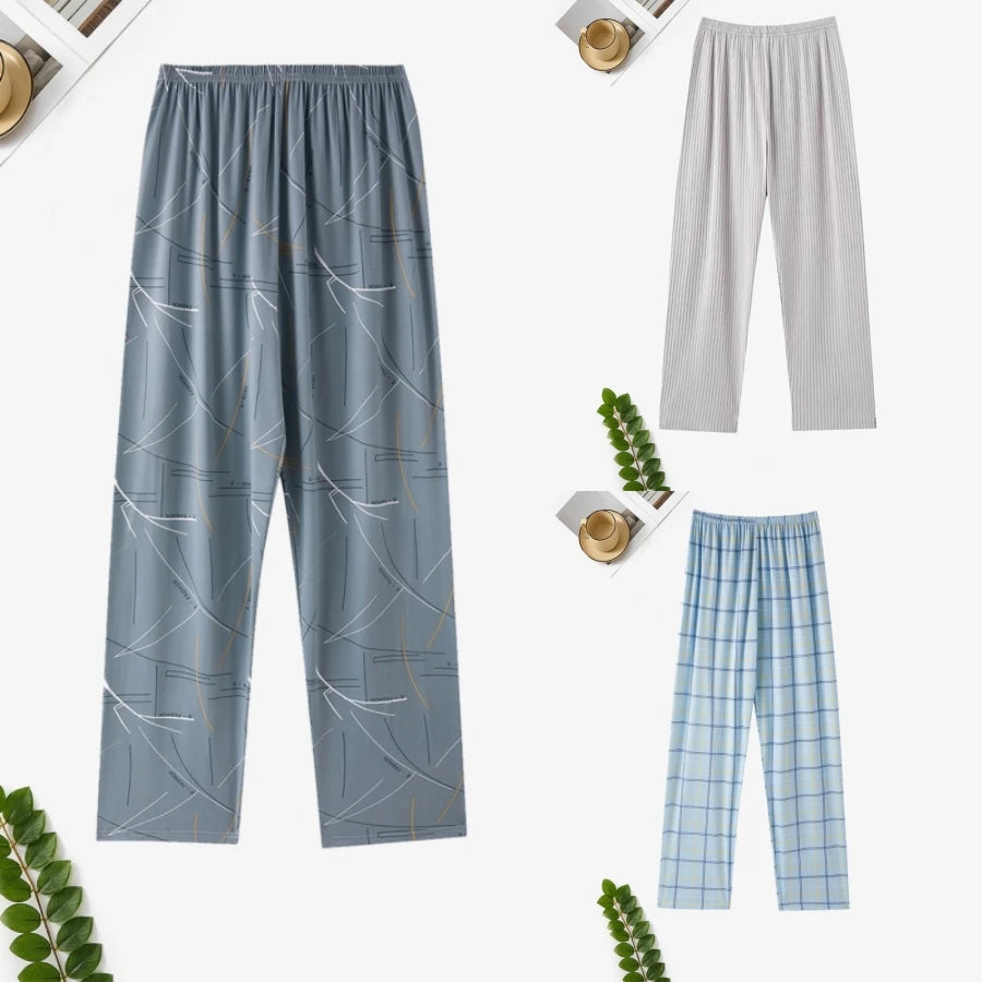 Rabbit Print Pajama Set