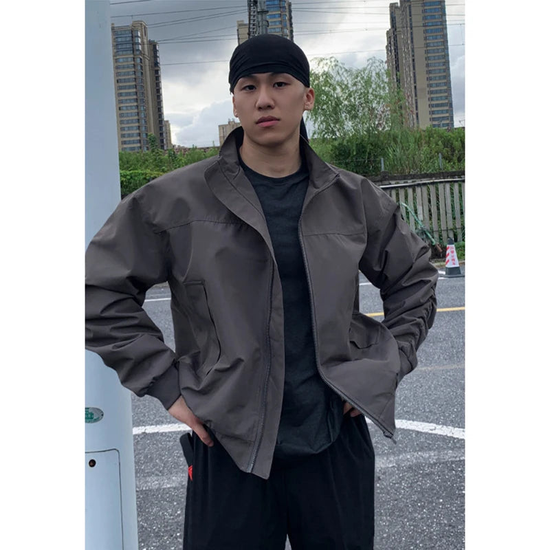 Oversized Moto Bomber Jacket