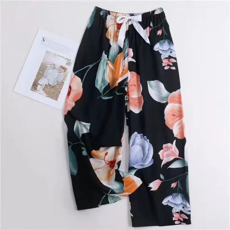 Plaid Cotton Sleep Pants